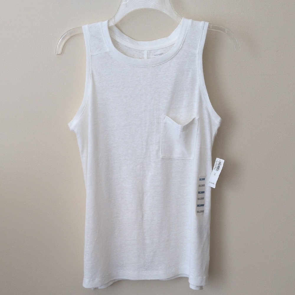 Old Navy White Tank Top XS